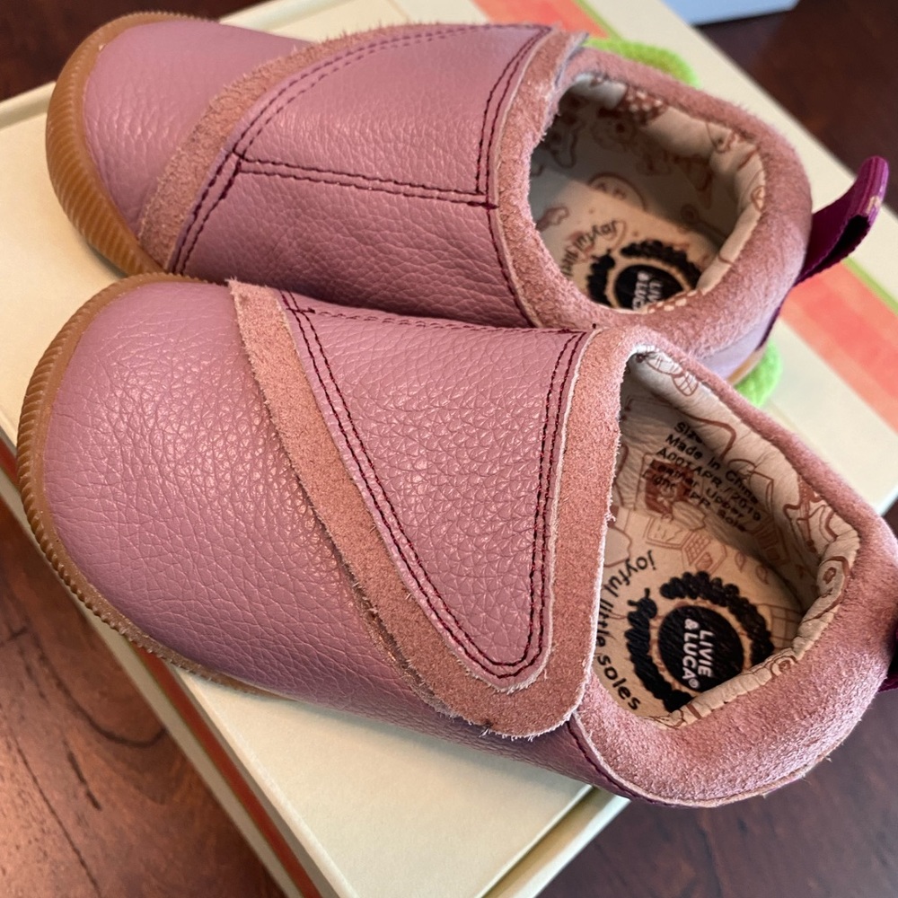 Livie and Luca toddler leather shoes